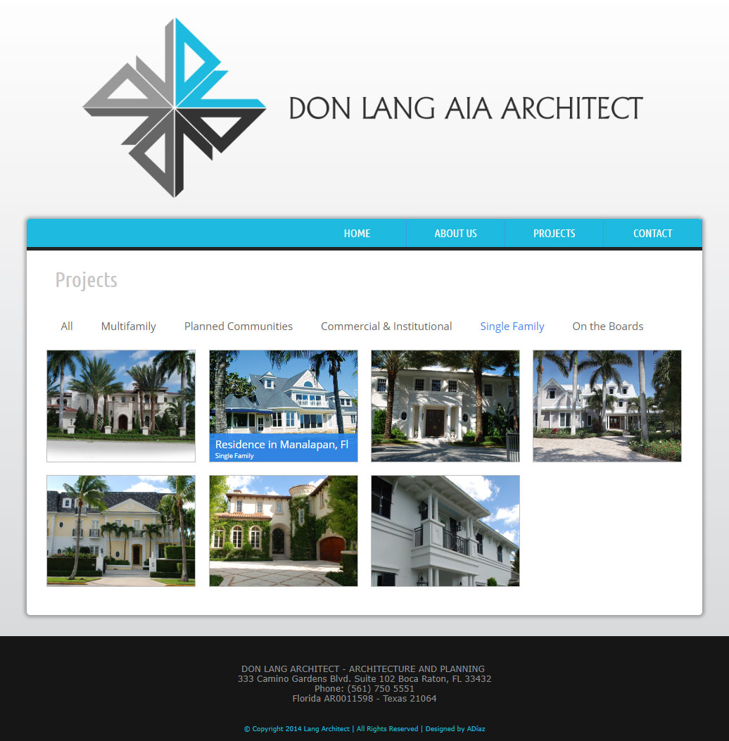 LAG Portfolio - Desktop